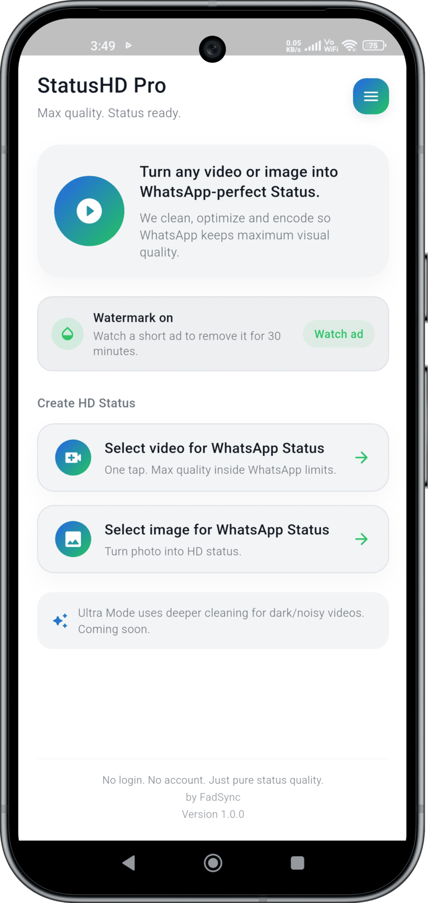 StatusHD Pro preview 4