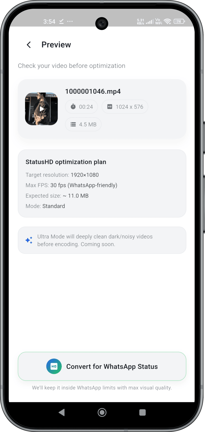 StatusHD Pro preview 5
